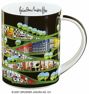 Tasse magique "Rogner-Bad Blumau", porcelaine