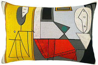 Housse de coussin "L'atelier" (1927-28)