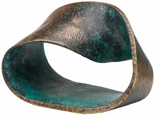 Sculpture "Möbius Strip" (2024), bronze